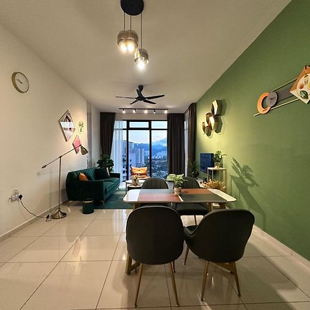 New 2Br Georgetown Warm And Lovely Homestay 10Pax-无敌美景两房民宿 Beacon Executive Suite Kültér fotó