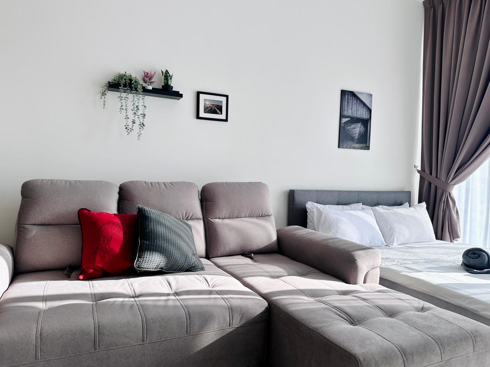 New 2Br Georgetown Warm And Lovely Homestay 10Pax-无敌美景两房民宿 Beacon Executive Suite Kültér fotó