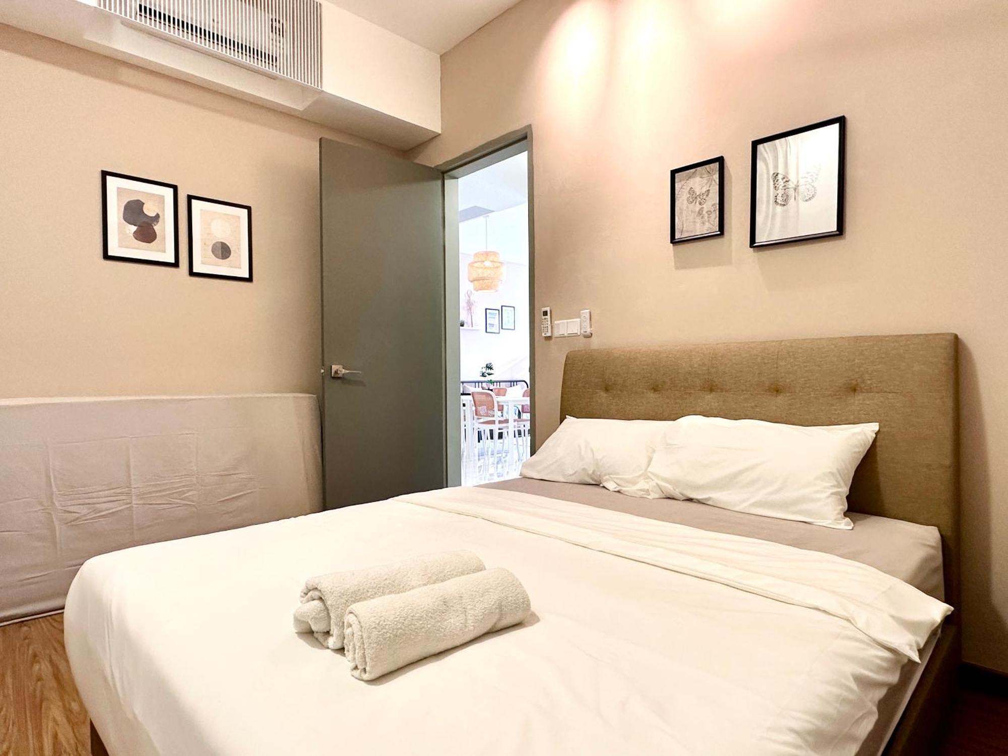 New 2Br Georgetown Warm And Lovely Homestay 10Pax-无敌美景两房民宿 Beacon Executive Suite Kültér fotó