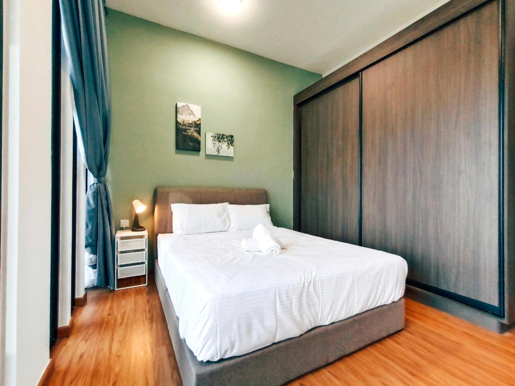 New 2Br Georgetown Warm And Lovely Homestay 10Pax-无敌美景两房民宿 Beacon Executive Suite Kültér fotó